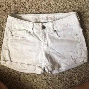 Women’s—White American Eagle Shorts